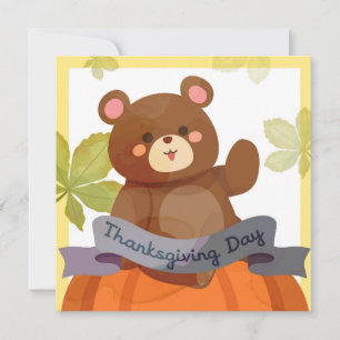 Happy Thanksgiving Holiday Card