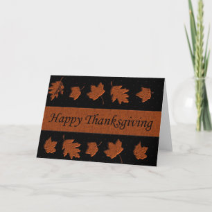 Happy Thanksgiving Holiday Card