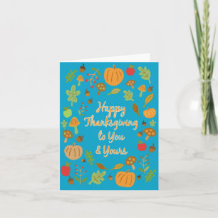 Happy Thanksgiving! Holiday Card