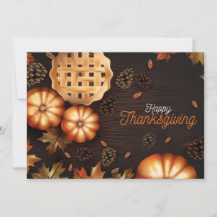 Happy Thanksgiving Holiday Card