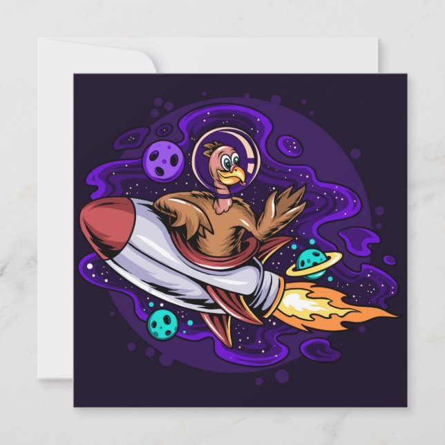 Happy Thanksgiving Holiday Card (Front)