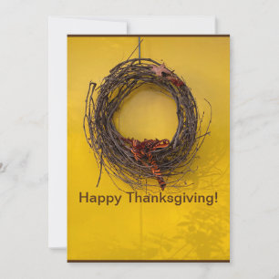 Happy Thanksgiving! Holiday Card