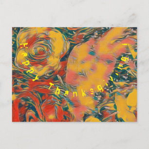 Happy Thanksgiving ! Holiday Postcard