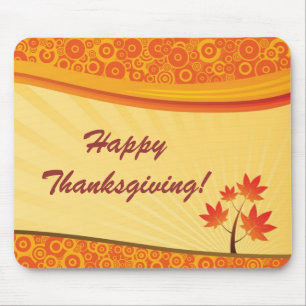 Happy Thanksgiving Mouse Pad