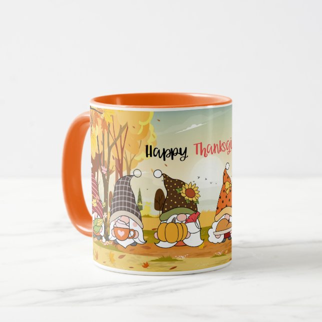 Happy Thanksgiving Mug (Front Left)