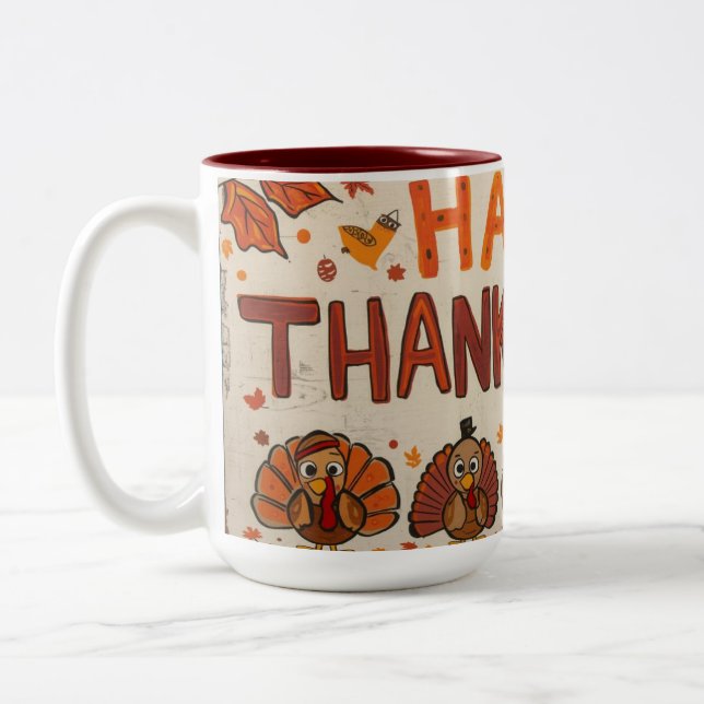 Happy Thanksgiving Mug (Left)