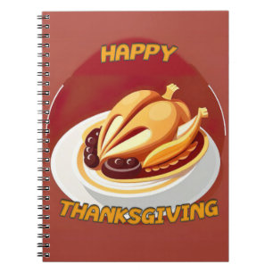 happy thanksgiving notebook