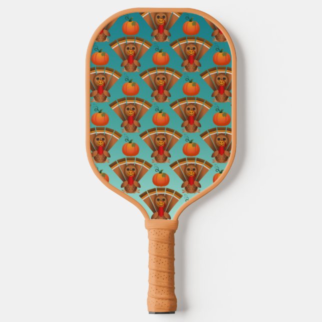 Happy Thanksgiving  Pickleball Paddle (Front)