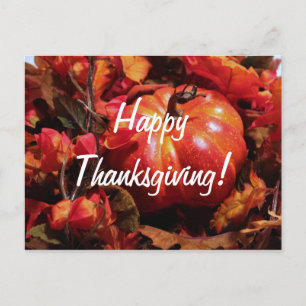 Happy Thanksgiving post card