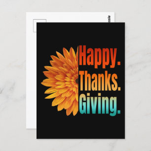 Happy Thanksgiving Postcard