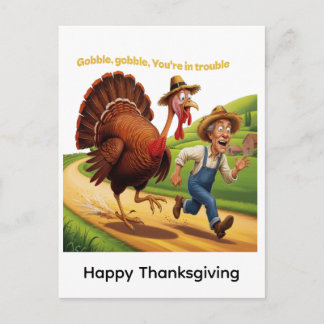 Happy Thanksgiving Postcard