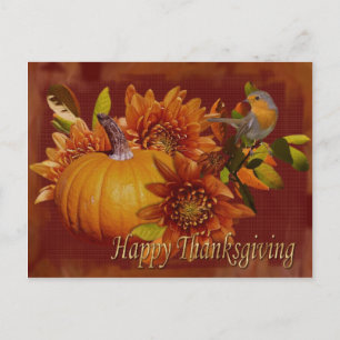 Happy Thanksgiving Postcard