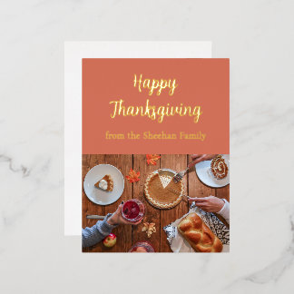 Happy Thanksgiving Postcard, Thanksgiving Card