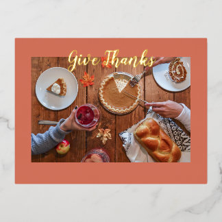 Happy Thanksgiving Postcard, Thanksgiving Card