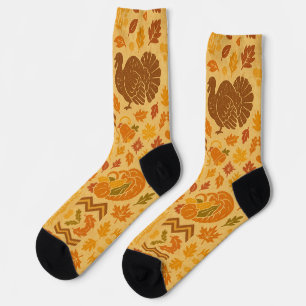 Happy Thanksgiving Socks