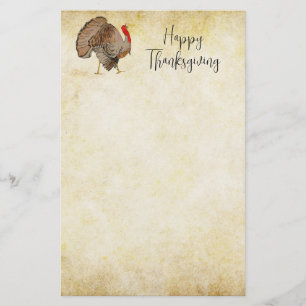 Happy Thanksgiving Stationery