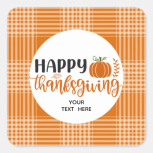 Happy Thanksgiving Sticker