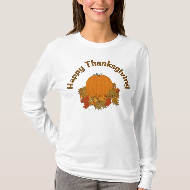 Happy Thanksgiving T-Shirt (Front)