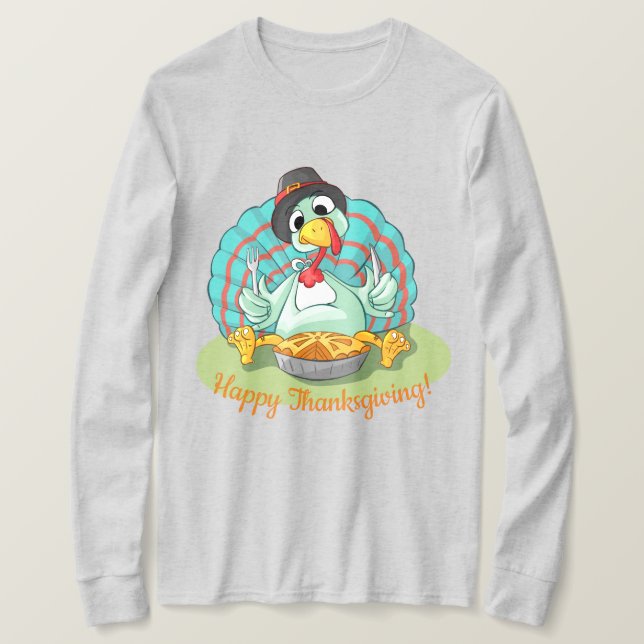 Happy Thanksgiving T-Shirt (Design Front)