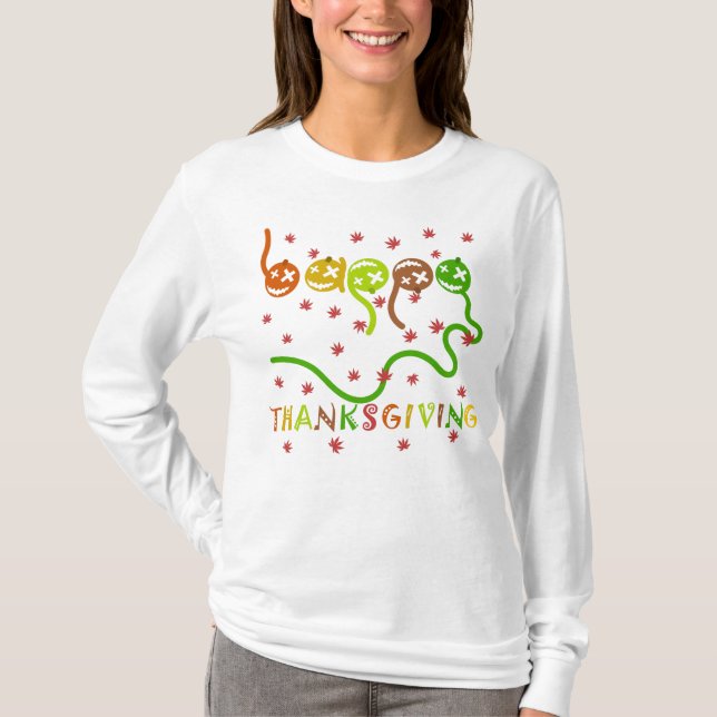 Happy Thanksgiving T-Shirt (Front)