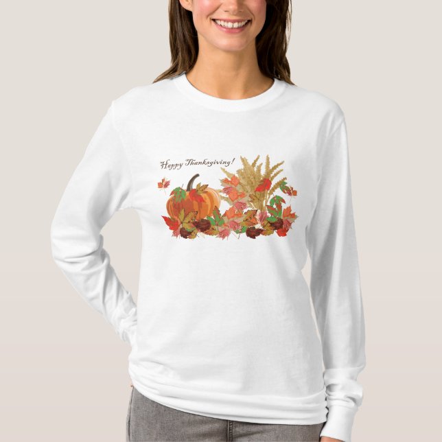Happy Thanksgiving T-Shirt (Front)