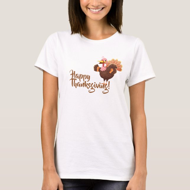 Happy Thanksgiving T-Shirt (Front)