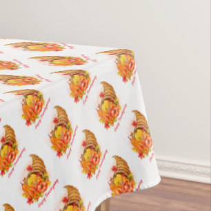 Happy Thanksgiving Tablecloth
