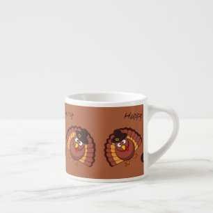 Happy Thanksgiving themed Espresso Cup
