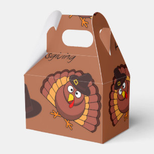 Happy Thanksgiving themed Favour Box