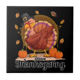 Happy Thanksgiving Tile