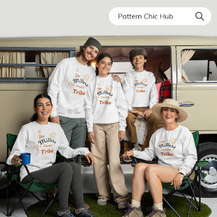 Happy Thanksgiving Turkey Fall Reunion Family Sweatshirt