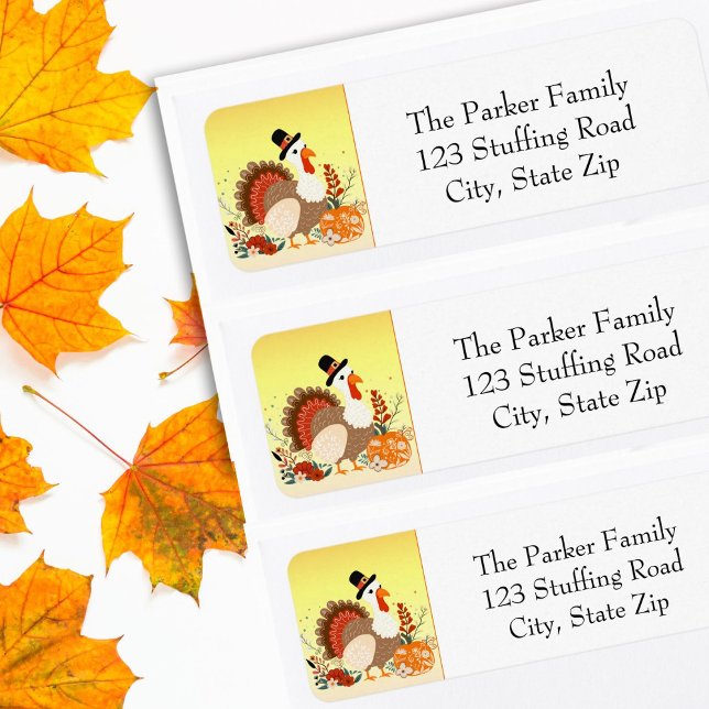  Happy Thanksgiving Turkey Folk Art (Creator Uploaded)