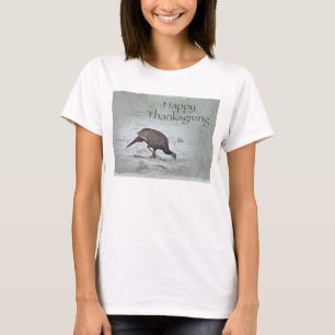 Happy Thanksgiving Wild Turkey T-Shirt