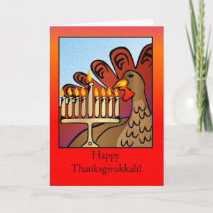 Happy Thanksgivukkah! card