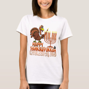 Happy Thanksgivukkah - Thankgiving Hanukkah Tshirt