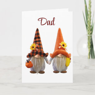 *HAPPY THANKSGVING* *DAD* Holiday Card
