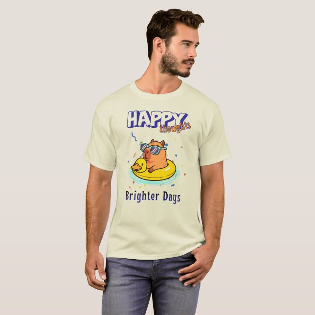 Happy Thoughts Brighter Days T-Shirt (Front Full)