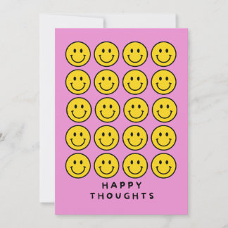 HAPPY THOUGHTS HOLIDAY CARD