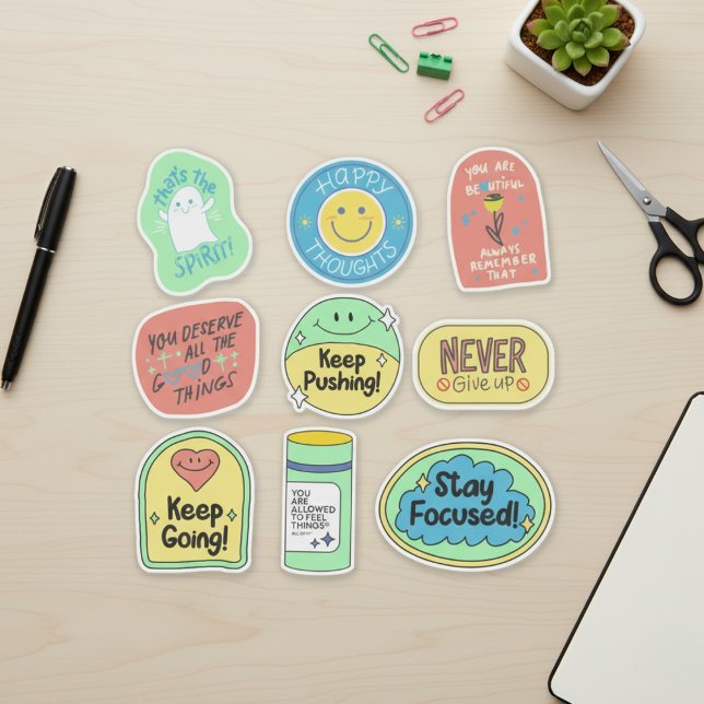Happy Thoughts Sticker Pack (Happy Thoughts Sticker Pack)