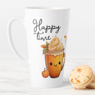 Happy Time Latte Mug