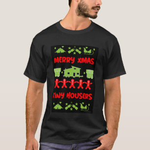 Happy Tiny House Christmas T-Shirt