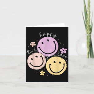 Happy To See Your Face Back To School Teacher Appr Card