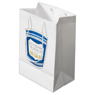 Happy to Serve Greek NYC Diner Coffee Cup Gift Bag