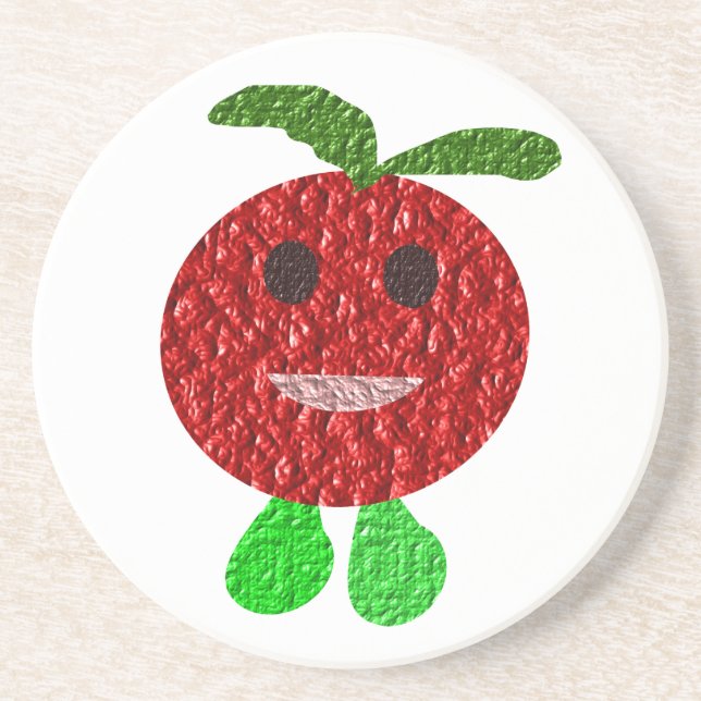 Happy Tomato Coasters (Front)