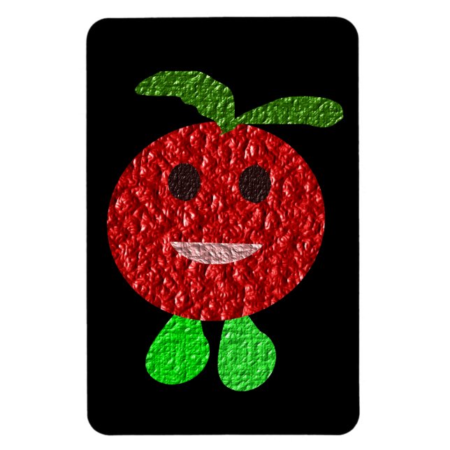 Happy Tomato Premium Magnet (Vertical)