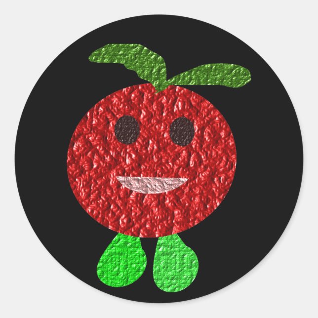Happy Tomato Sticker (Front)