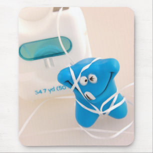 Happy Tooth Mouse Pad