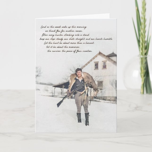 HAPPY TRAILS Greeting Card (Front)