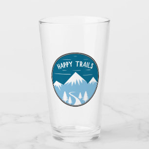 Happy Trails Hiking Glass