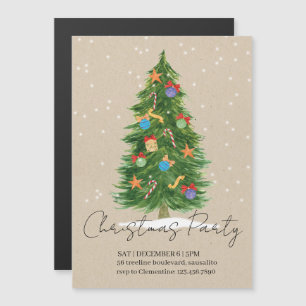 happy tree - Christmas invitation